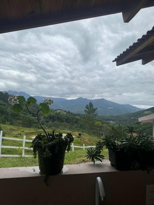 Cabana Recanto Do Arruda Para Casal Em Aguas Mornas Exteriör bild
