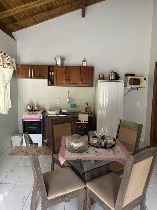 Cabana Recanto Do Arruda Para Casal Em Aguas Mornas Exteriör bild