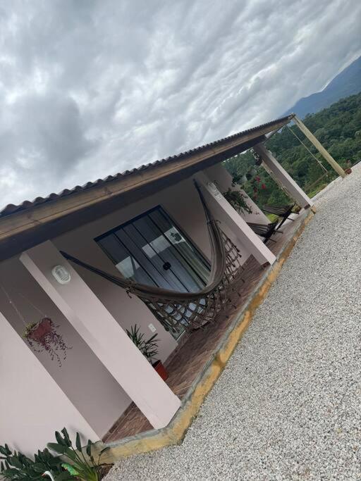 Cabana Recanto Do Arruda Para Casal Em Aguas Mornas Exteriör bild