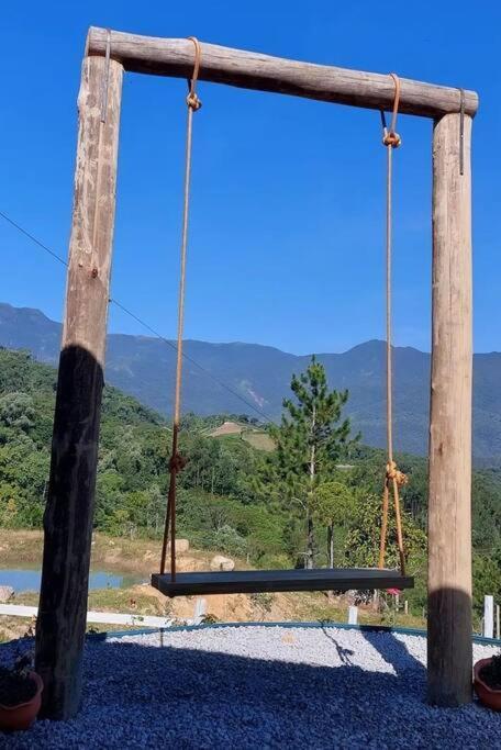 Cabana Recanto Do Arruda Para Casal Em Aguas Mornas Exteriör bild